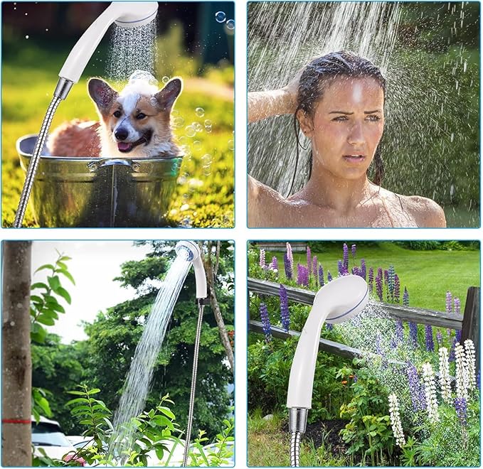 Compact Handheld Outdoor Shower - Zambeel