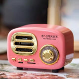 Compact Retro Wireless Speaker - Zambeel