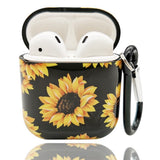 Compatible with Apple, Airpods1 2 Earphone Case Flamingo Sunflower Source Direct Supply Case Applicable - Zambeel
