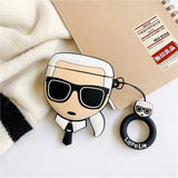 Compatible with Apple, Cartoon Cute Character Airpods 1 2 Generation Protective Box - Zambeel