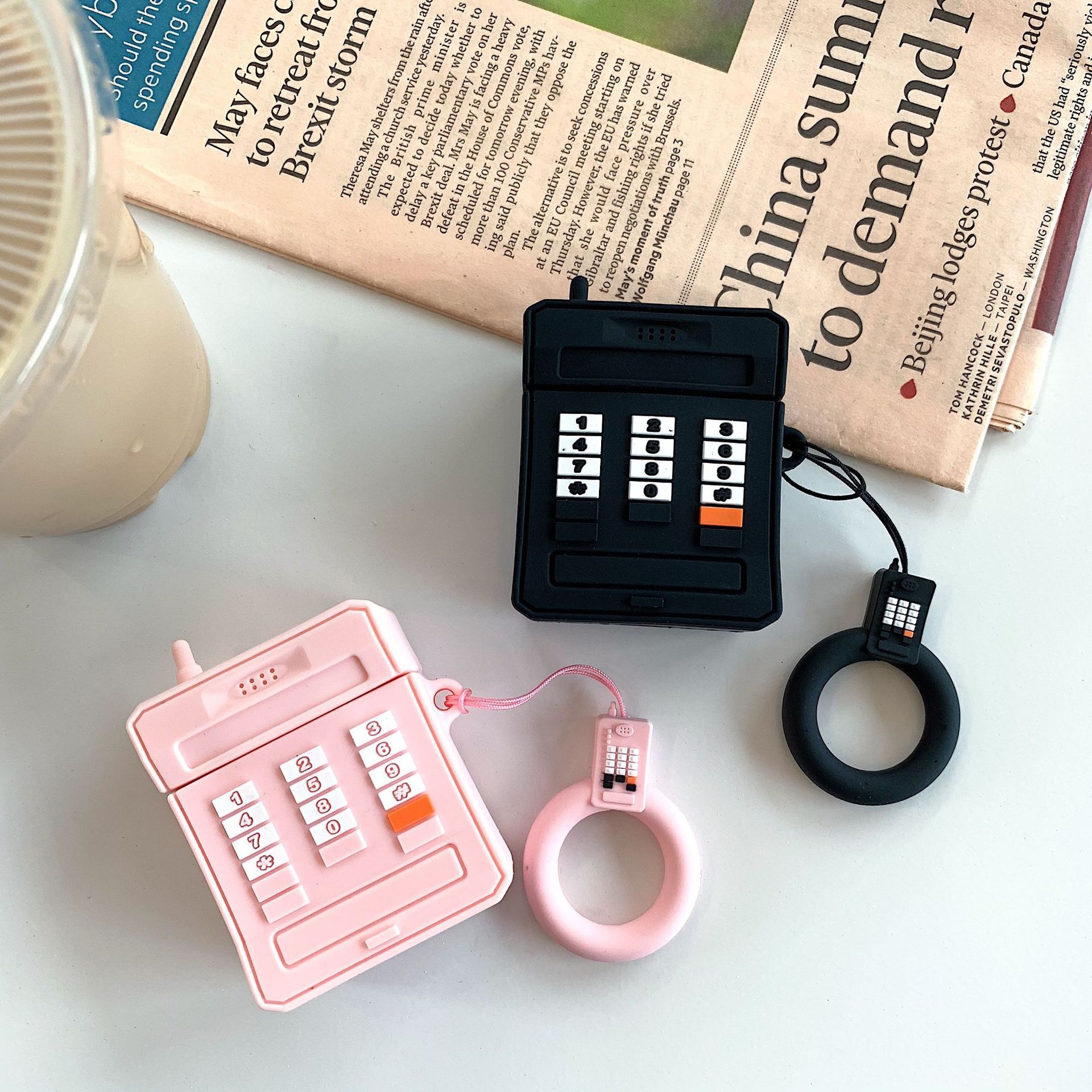 Compatible with Apple, Cell Phone Cases for Airpods Protective Cover - Zambeel