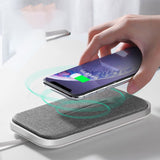 Compatible with Apple, Le Chargeur Sans Fil Convient A La Charge Rapide Automatique Automatique Du Telephone Portable Universel Apple IPhone Huawei Xiaomi Samsung - Zambeel