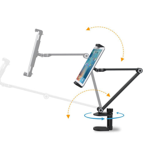Compatible with Apple, Multifunctional Folding Tablet Computer iPad Universal Clip - Zambeel