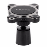Compatible With Apple, QI Magnetic Car Mount Wireless Charger - Zambeel