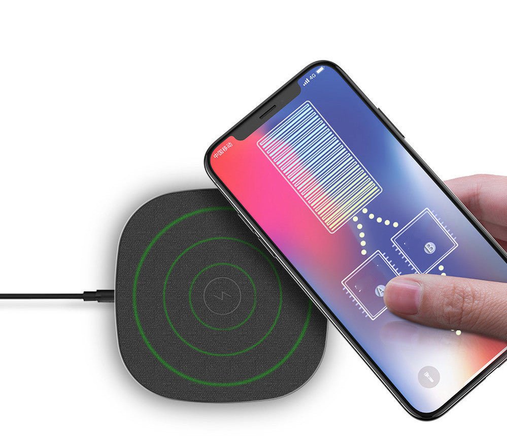 Compatible with Apple , Wireless Charger 10W Fast Charge For Apple And Huawei Mobile Phone Wireless Charger - Zambeel