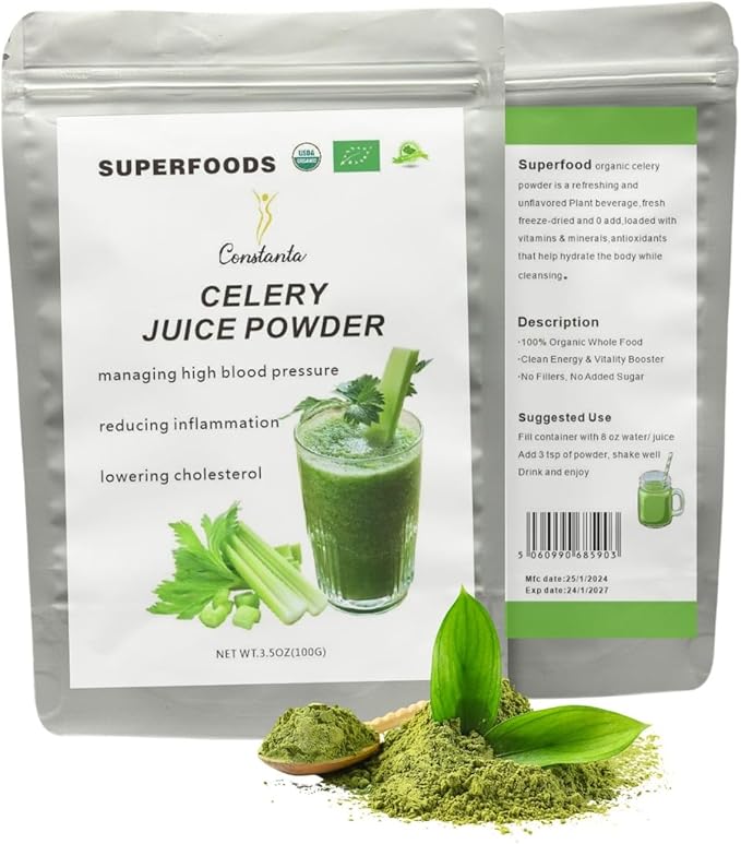 Constanta Organic Celery Juice Powder - Zambeel