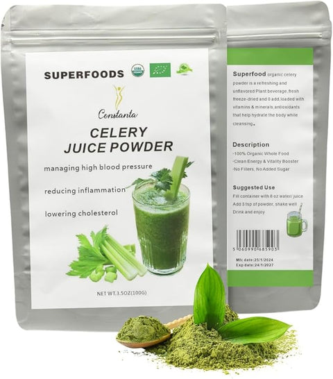 Constanta Organic Celery Juice Powder - Zambeel