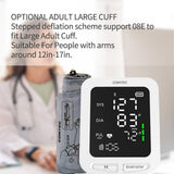CONTEC08E LED Screen Electronic Sphygmomanometer Adult BP Cuff Monitor Blood Pressure NIBP Records - Zambeel