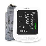 CONTEC08E LED Screen Electronic Sphygmomanometer Adult BP Cuff Monitor Blood Pressure NIBP Records - Zambeel
