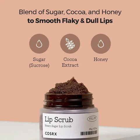 COSRX – Lip Scrub Honey Sugar Lip Scrub (Original) - Zambeel