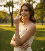 Crystal Initial Hinged Bangle - Zambeel