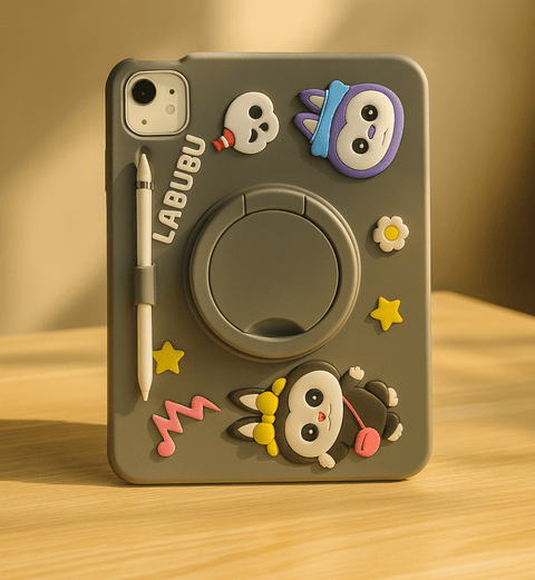Cute Cartoon iPad Protective Case with Stand - Zambeel