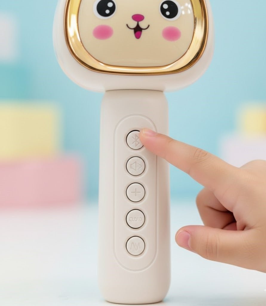 Cute Cartoon Wireless Karaoke Microphone - Zambeel
