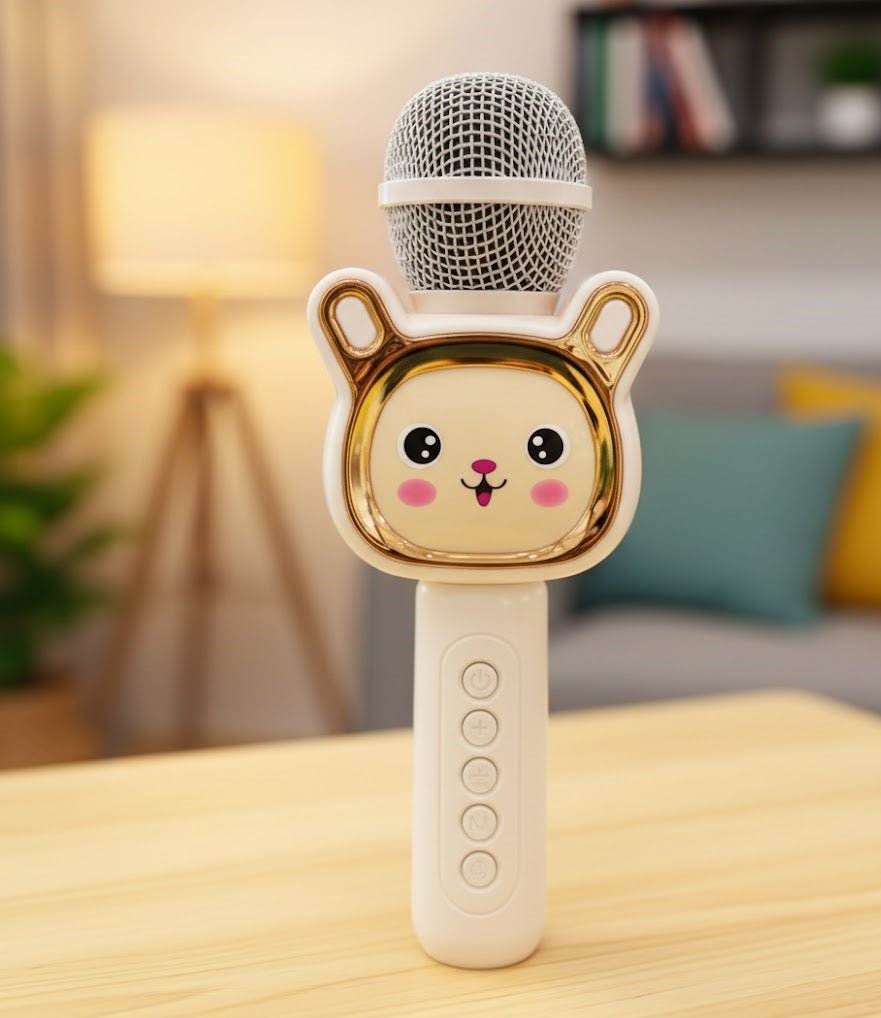 Cute Cartoon Wireless Karaoke Microphone - Zambeel