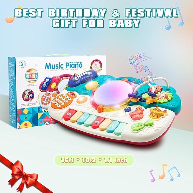 CY Baby - Multi - Function Musical Learning Piano Toy - Zambeel