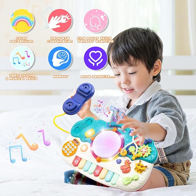 CY Baby - Multi - Function Musical Learning Piano Toy - Zambeel