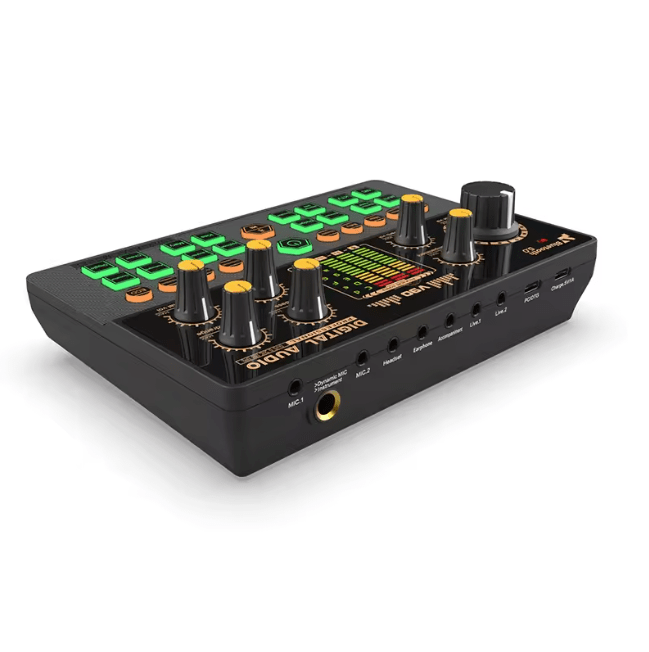 Digital Mixer Live Sound Card - Zambeel