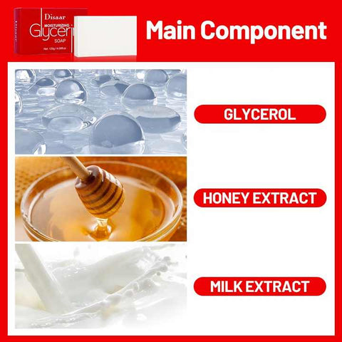 Disaar - Moisturizing Glycerin Soap (Original) - Zambeel