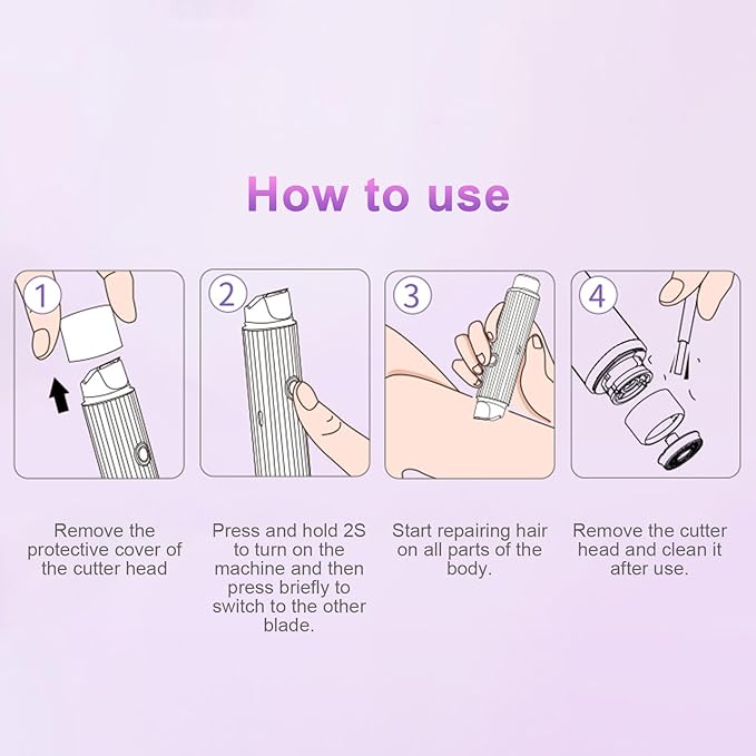 Double Head Electric Shaver - Zambeel
