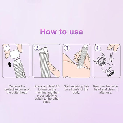 Double Head Electric Shaver - Zambeel