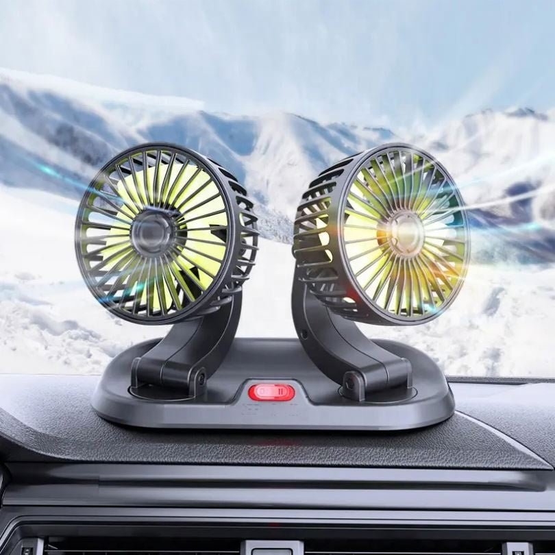 Double Headed Vehicle Fan (CIC922) - Zambeel