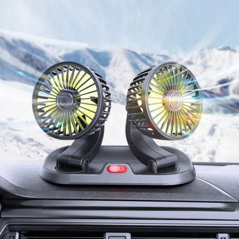 Double Headed Vehicle Fan (CIC922) - Zambeel
