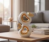 Double Heart Decorative Showpiece - Zambeel