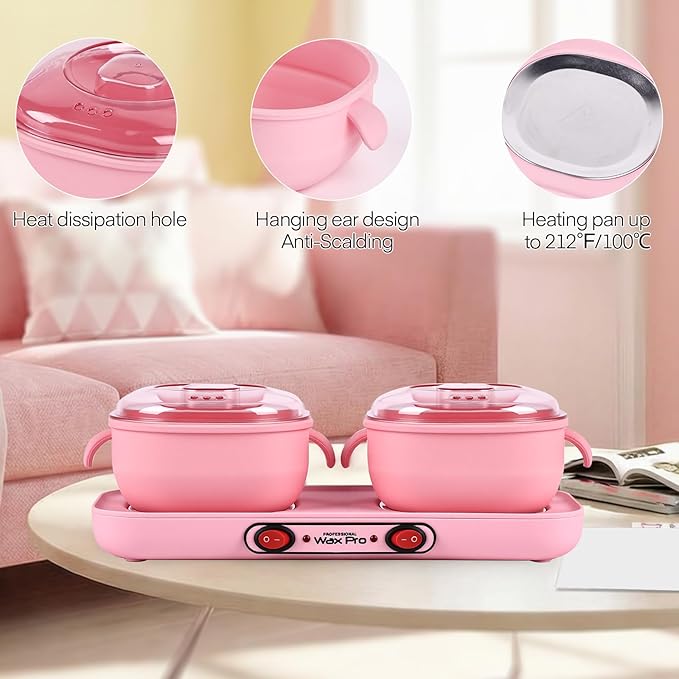 Double Pot Wax Heater Machine - Zambeel