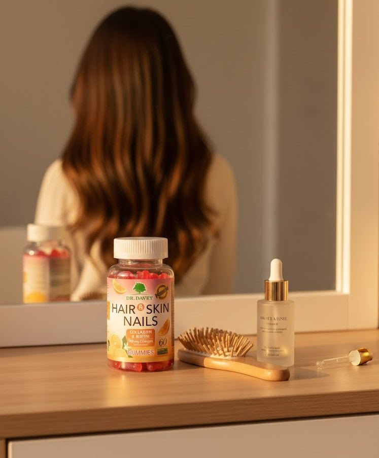 Dr. Davey - Hair & Skin Nails Collagen & Biotin Gummies - Zambeel