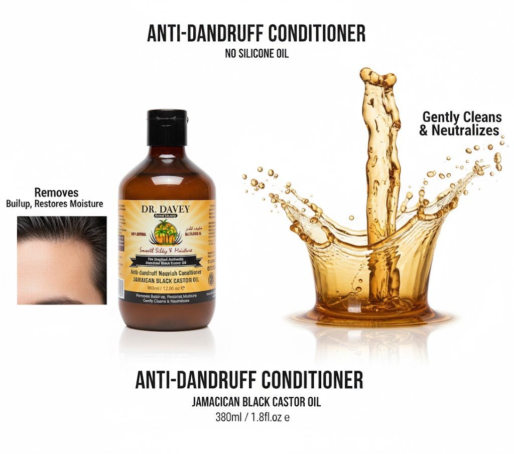 Dr. Davey - The Original Authentic Jamaican Black Castor Oil - Zambeel
