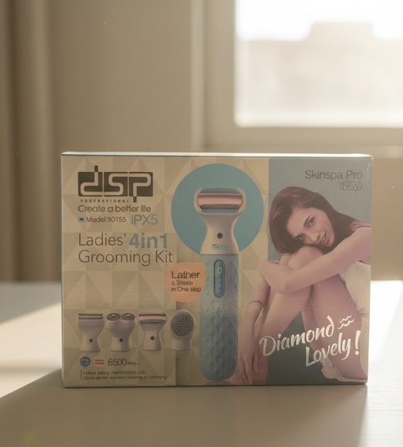 DSP - Skinspa Pro Ladies 4 - in - 1 Grooming Kit © - Zambeel