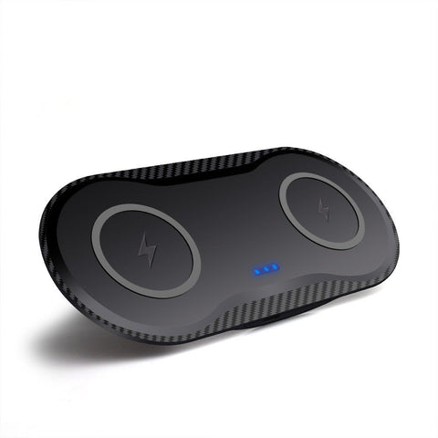 Dual 15W 2 - In - 1 Wireless Charger - Zambeel