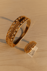 Dual Style Gold - Tone Jewelry Set - Zambeel