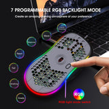 E - Sports Mechanical Wired Gaming Mouse With Rgb Glow - Zambeel
