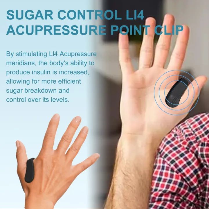 EELHOE - Sugar Control L14 Acupressure Point Clip (Original) - Zambeel