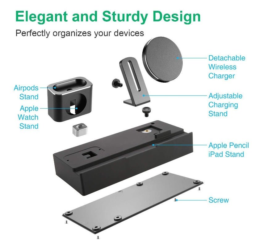 Eight in One Wireless Charging Bracket - Zambeel