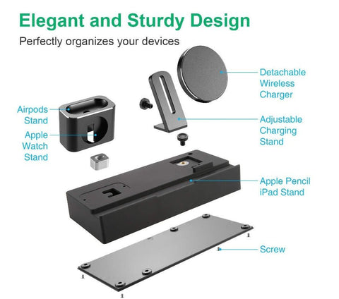 Eight in One Wireless Charging Bracket - Zambeel
