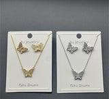 Elegant Butterfly Sparkle Set - Zambeel