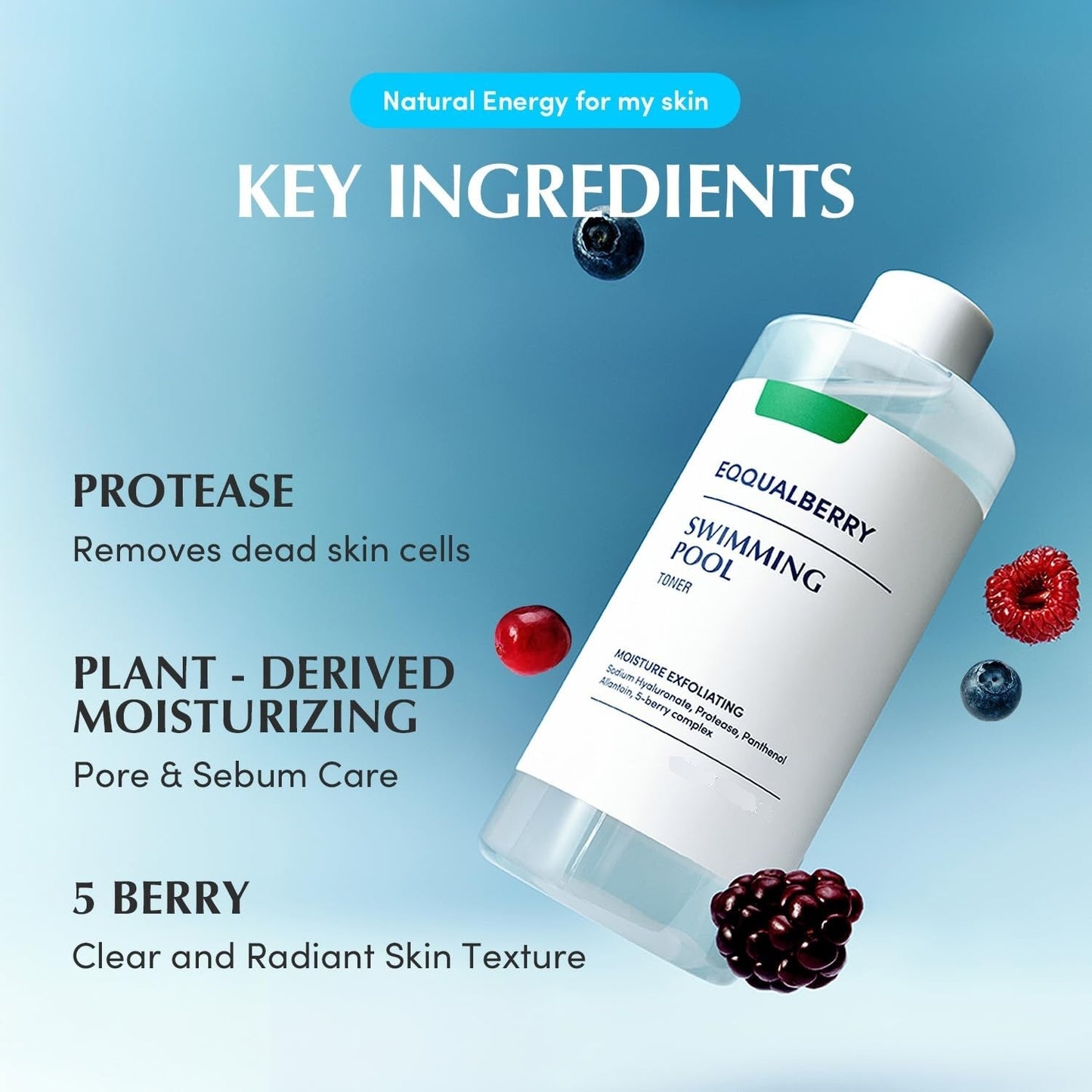 EQQUALBERRY - Swimming Pool Toner (Original) - Zambeel