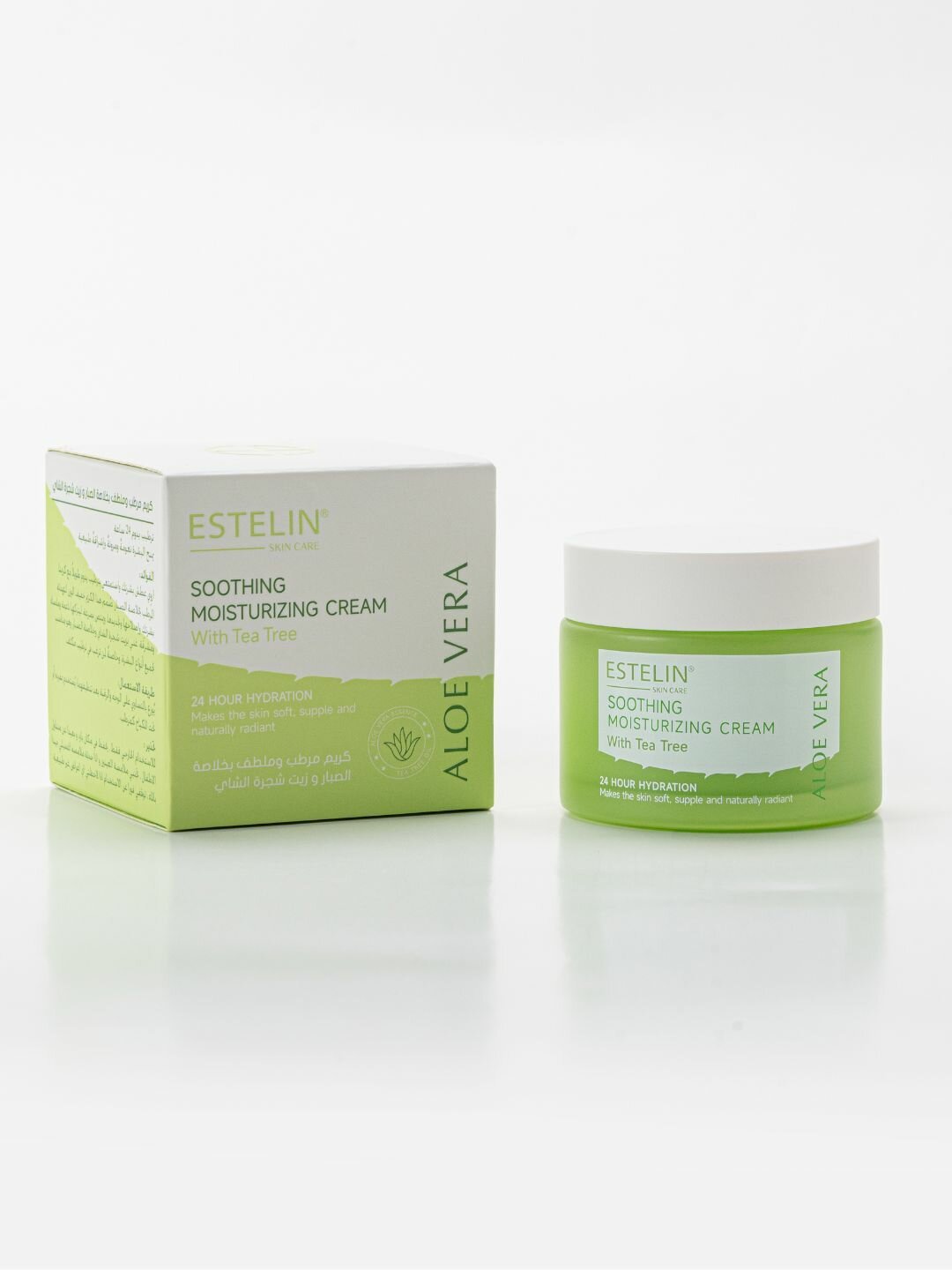 ESTELIN - Aloe Vera Soothing Moisturizing Cream with Tea Tree (Original) - Zambeel
