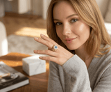Evil Eye Crystal Statement Ring - Zambeel