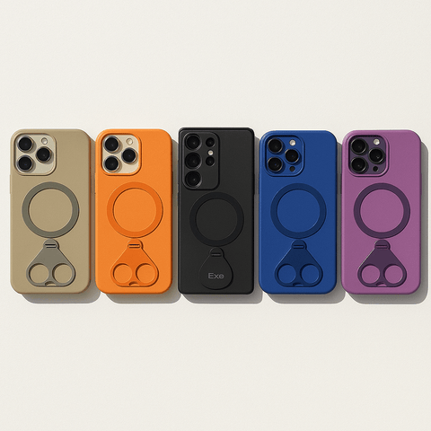 Exe Magnetic Ring Shockproof Case - Zambeel