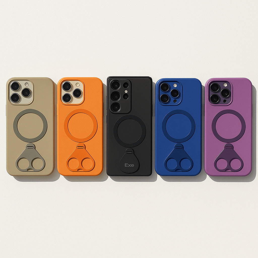 Exe Magnetic Ring Shockproof Case - Zambeel