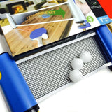 Expandable Retractable Table Tennis Net & Paddle Set - Zambeel