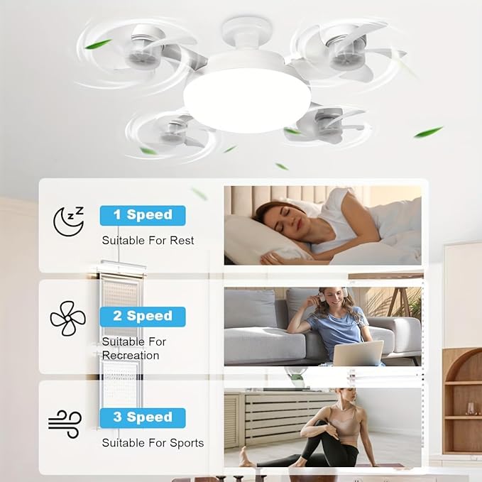 F4 - Multifunctional Fan Light - Zambeel