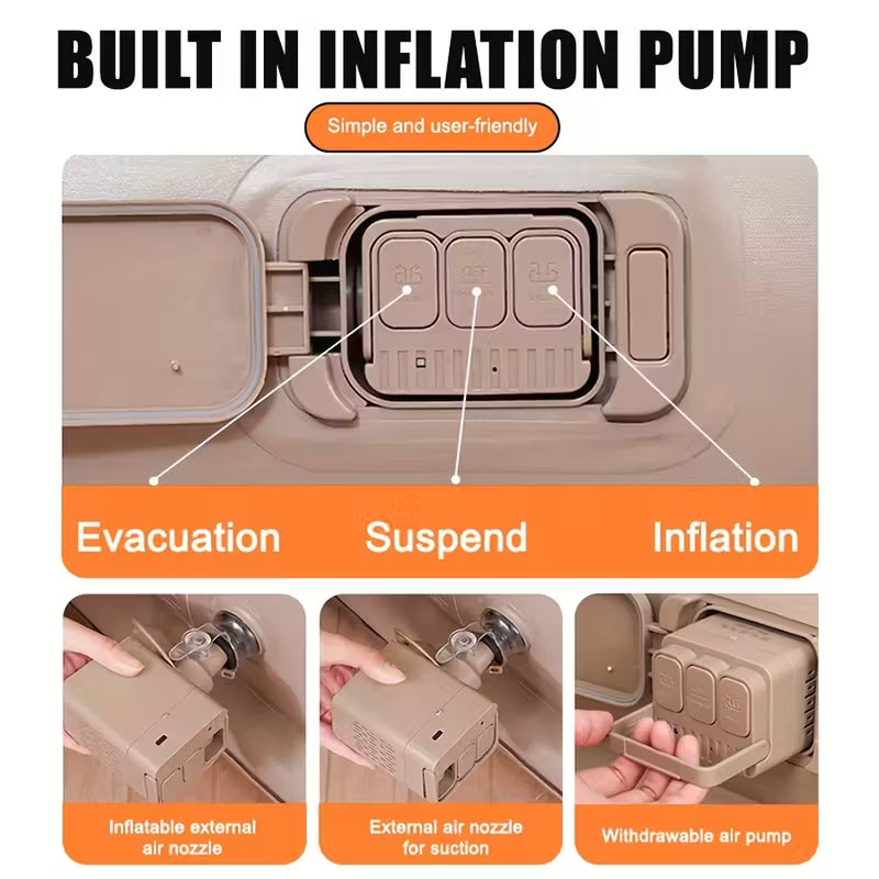 Fifth Generation Elevated Air Mattress © Ⓢ