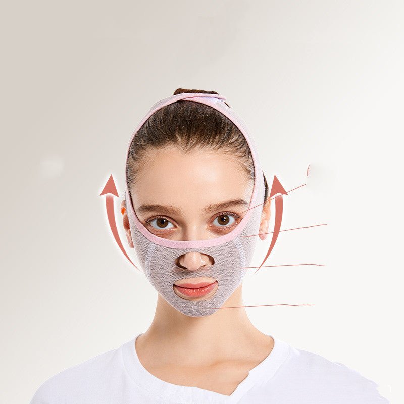 Face - lifting Artifact V - face Bandage Lifting Tightening Sagging, Face - lifting Double Chin Shaping, Beauty Face Carving Sleep Mask Sticker - Zambeel