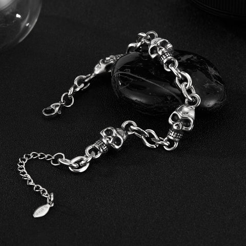 Fashion Bracelet Men's Hip Hop Trend Stainless Steel - Zambeel