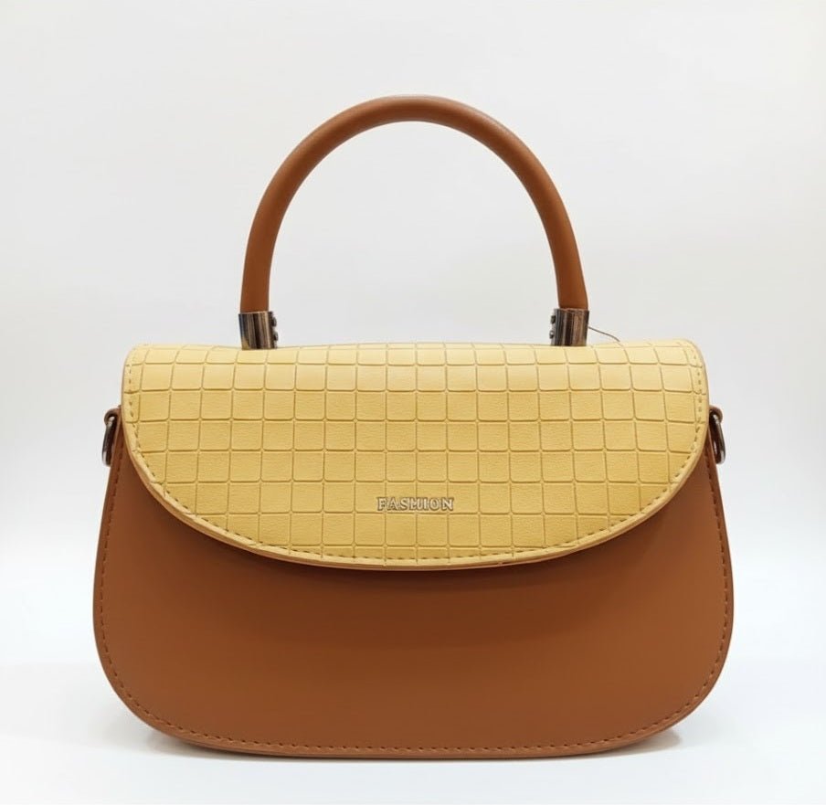 Fashion Dual - Tone Satchel - Zambeel