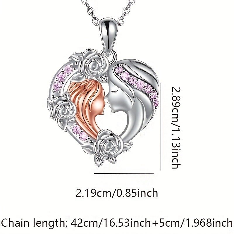 Fashion European And American Style New Heart - shaped Pendant Necklace - Zambeel